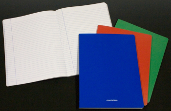 Caiet A4 60 File - 80g/mp Liniat Stanga Coperta Carton Laminat Aurora - Matematica 