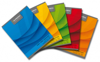 Caiet A5 60 File - 70g/mp Liniat Stanga Coperta Carton Color Aurora Office - Matematica 