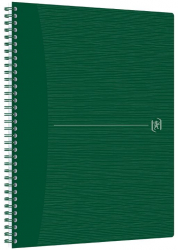Caiet Cu Spirala A4+ Oxford Origins 70 File-90g/mp Scribzee Coperta Pp - Matematica - Verde 