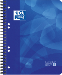 Caiet Cu Spirala A5+ Oxford School Projectbook 4cul X 30file-90g/mp Scribzee Coperta Pp-dictando 