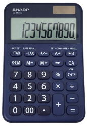 Calculator De Birou 10 Digits 149 X 100 X 27 Mm Dual Power Sharp El-m335bbl - Bleumarin 