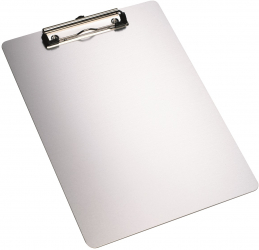 Clipboard Simplu A4 Din Aluminiu Alco - Argintiu 