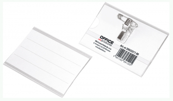 Ecuson Cu Ac Si Clip 57 X 90 Mm Office Products 