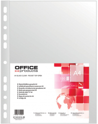 Folie Protectie Pentru Documente A4 40 Microni 100folii/set Office Products - Transparenta 