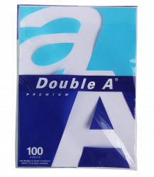 Hartie Alba Pentru Copiator A4 80g/mp 100coli/top Clasa A Double A Premium 