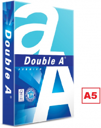 Hartie Alba Pentru Copiator A5 80g/mp 500coli/top Clasa A Double A Premium 
