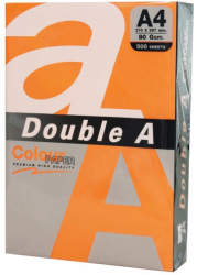 Hartie Color Pentru Copiator A4 80g/mp 500coli/top Double A - Saffron Intens 