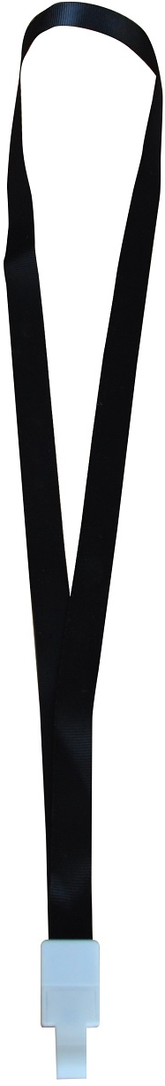 Lanyard Textil 15mm Latime spring Clip Kejea - Negru 