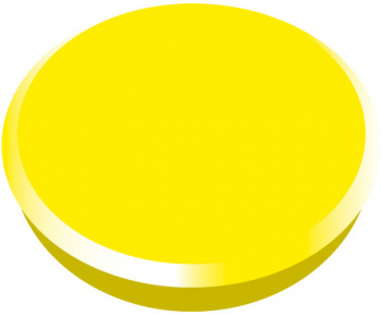 Magneti 24mm 10/cutie Alco - Galben 