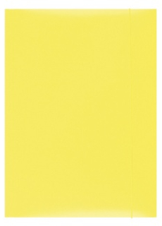 Mapa Din Carton Plastifiat Cu Elastic 300gsm Office Products - Galben 