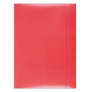 Mapa Din Carton Plastifiat Cu Elastic 300gsm Office Products - Rosu 