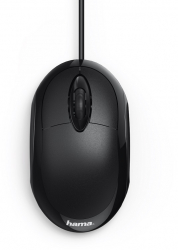 Mouse Optic Mc-100 3 Butoane Fir Negru Hama 
