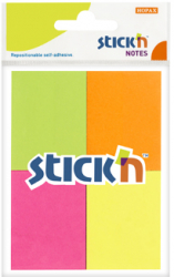 Notes Autoadeziv 38 X 51 Mm 4 X 50 File/set Stickn - 4 Culori Fosforescente 