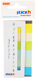 Stick Index Hartie Color 45 X 15 Mm 6 X 30 File/set Stickn - 6 Culori Neon Si Pastel 
