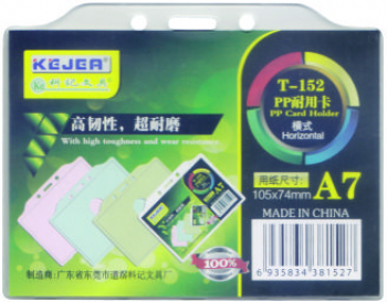 Suport Pp Pentru Carduri 105 X 74mm Orizontal Cu Sistem De Agatare 10 Buc/set Kejea - Transp. 