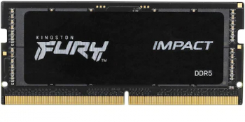 Memorie Laptop SODIMM Kingston Fury Impact 16GB DDR5 4800MHz KF548S38IB-16 