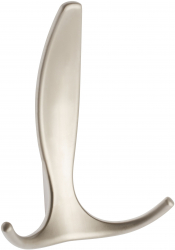 Agatatoare cuier E-018 finisaj nichel satin 101x75x35 mm 
