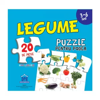 Legume puzzle podea 50/70 + afis 50/70