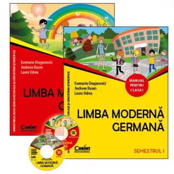 Manual cls. i limba moderna germana + cd - 2 volume - evemarie draganovici andreea rusen laura udrea
