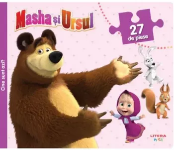 Masha si ursul. cine sunt azi 3 puzzle-uri distractive