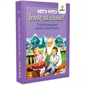 Pachet pentru copii invat sa citesc pentru cititori fluenti 7-10 ani vol.1 5 carti