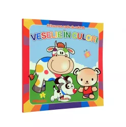 Veselie in culori - prima mea carte de colorat colectiv aramis