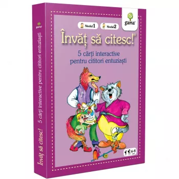 Pachet pentru copii invat sa citesc pentru cititori entuziasti 6-8 ani vol.5 5 carti