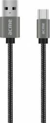 Cablu de date Acme CB2041G USB type-C USB 2.0 1 m Gri 