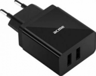 Incarcator de perete Acme CH205 2xUSB 3.4A Negru 