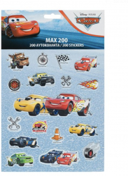 Set 200 stickere Cars Disney Multicolor JMB-BBL5744 