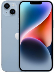 Telefon Mobil Apple iPhone 14 Plus Super Retina XDR OLED 6.7 128GB Flash Camera Duala 12 + 12 MP Wi-Fi 5G iOS Albastru