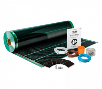 Kit incalzire pardoseala pentru parchet cu folie incalzitoare 140 W / mp pentru 1 mp fara termostat