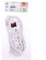 Prelungitor 3 cai 3m cu intrerupator protectie copii conductor CU 1 5mm EMOS 