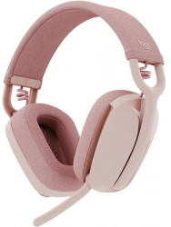 Casca OfficeCall Center Logitech Zone Vibe 100 Microfon Bluetooth 5.2 Noise-canceling Roz 981-001224 