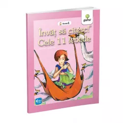 Cele 11 lebede. invat sa citesc nivelul 1