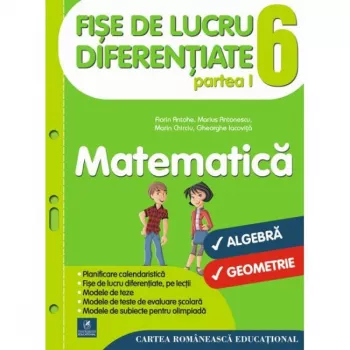Matematica fise de lucru diferentiate cls a vi-a partea i florin antohe marius antonescu marin chirciu gheorghe iacovita