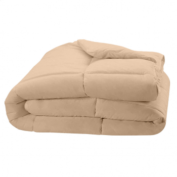 Pilota matlasata cu umplutura microfibra si invelis din bumbac ranforce pentru iarna 400 g/mp Bej 210x230 cm 