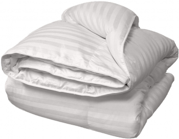 Pilota matlasata cu umplutura microfibra si invelis din damasc pentru iarna 400 g/mp Crem 140x210 cm 