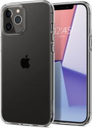 Husa premium Liquid Crystal compatibila cu iPhone 12 Pro Max Transparent