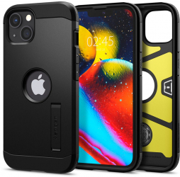 Husa premium Tough Armor compatibila cu iPhone 13 Negru 