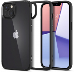 Husa premium Ultra Hybrid compatibila cu iPhone 13 Negru 