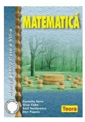Matematica - manual cls. a viii-a - gina caba dan popoiu corneliu savu emil teodorescu