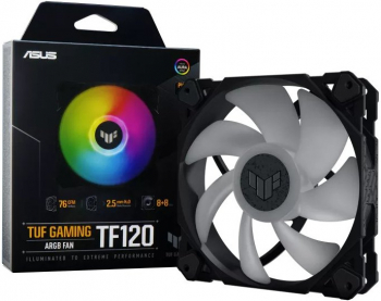 Ventilator ASUS TUF Gaming TF120 120mm Iluminare aRGB 90DA0030-B09000 