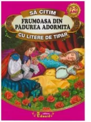 Sa citim frumoasa din padurea adormita cu litere de tipar 3-5 ani - fratii grimm