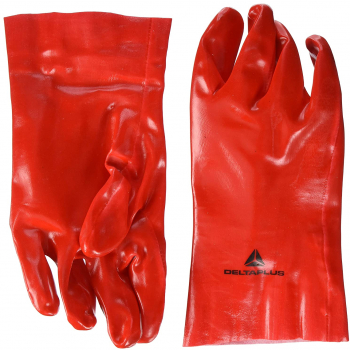 Manusi de protectie din pvc 27 cm lungime 0 90 mm grosime 