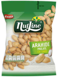 Arahide Nutline Fiesta Prajite cu Sare 150 g Dulciuri