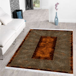 Covor Persan Mecanic EuCarpet 400409 Dimensiuni 120x180 cm Design VIP Maro 