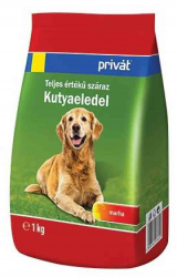 Hrana Uscata Complet pentru Caini Privat cu Vita 1 Kg 