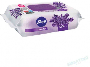 Servetele Umede cu Capac Sleepy Lavander 120 Buc/Pachet