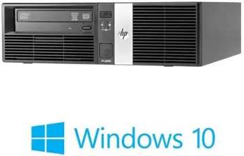 Calculatoare HP RP5800 Retail System Intel i3-2120 2 x Serial Win 10 Home 